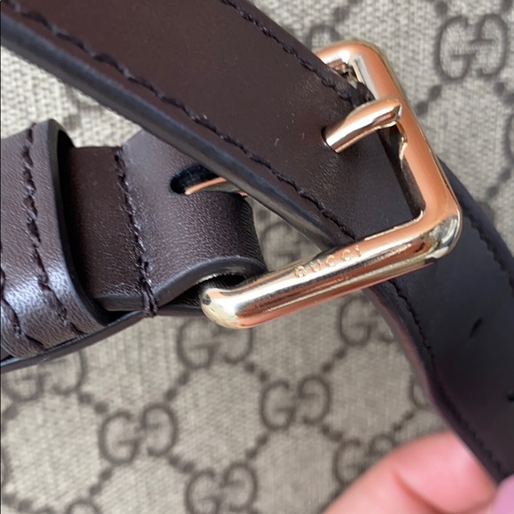 Gucci gg monogram logo supreme messenger bag - Picture 13 of 13